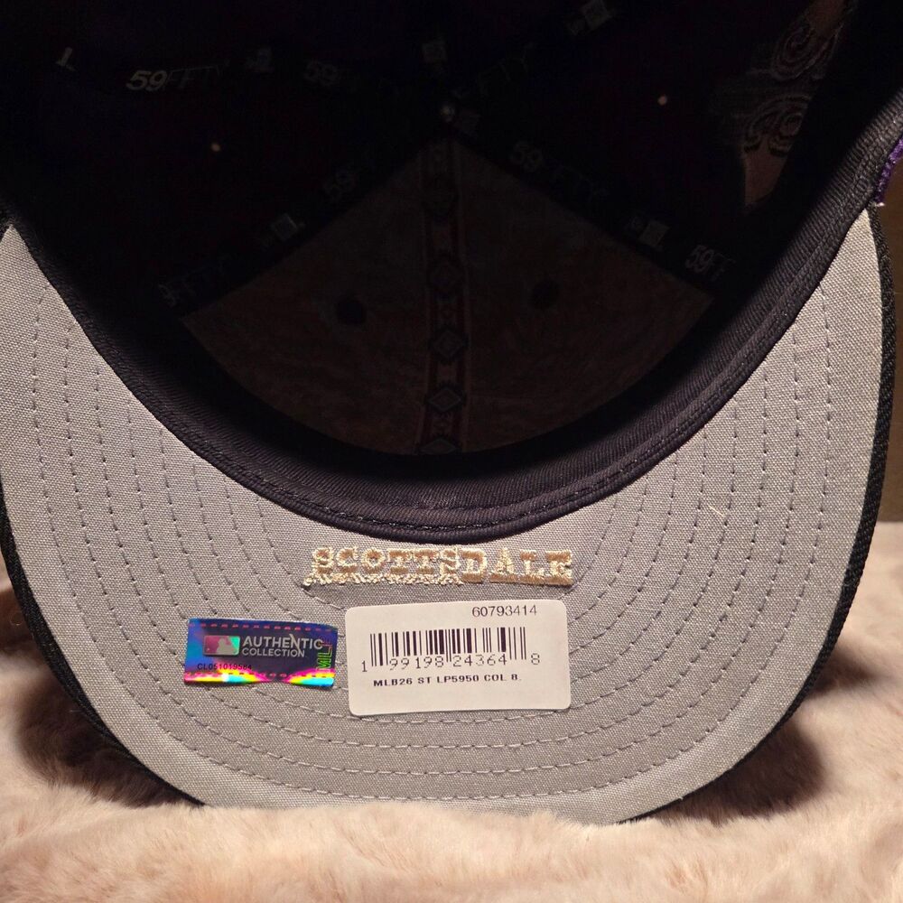 Colorado Rockies Hat NWT Size 8 XL 2026 Spring Training Scottsdale Cactus League - Picture 6 of 8